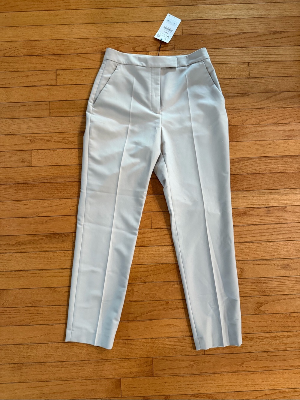 NWT Zara Tailored High-Rise Women's Dress Pants in Tan Sz M